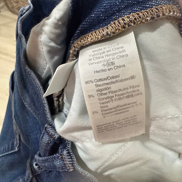 J. Crew Point Sur 10" Hightower Straight Jeans Dark Wash High Waist Size 29 - Picture 7 of 8